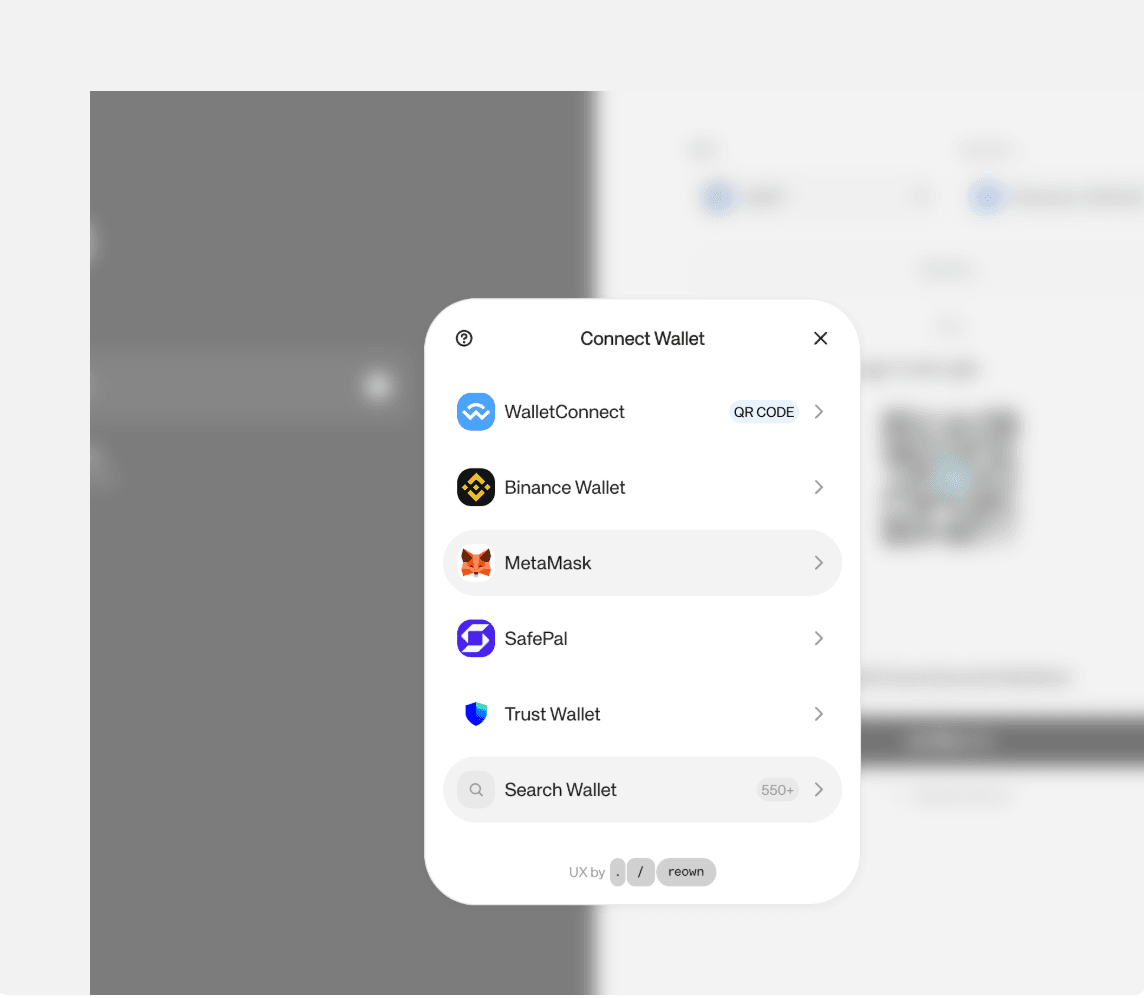 产品截图：500+ 钱包与 Binance Pay